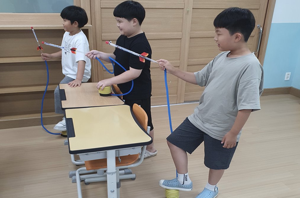 로켓 실험 현장